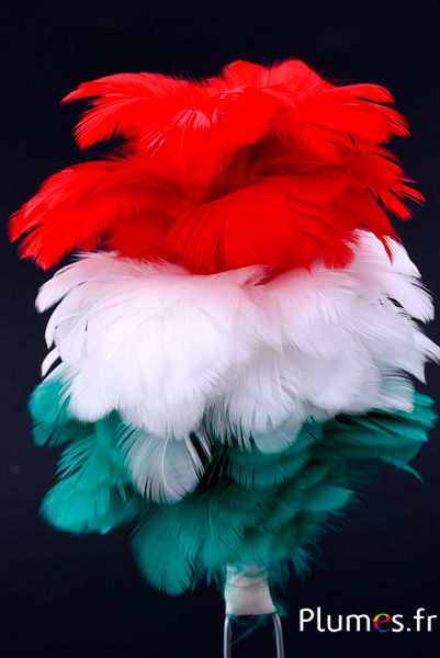Plumets trois couleurs